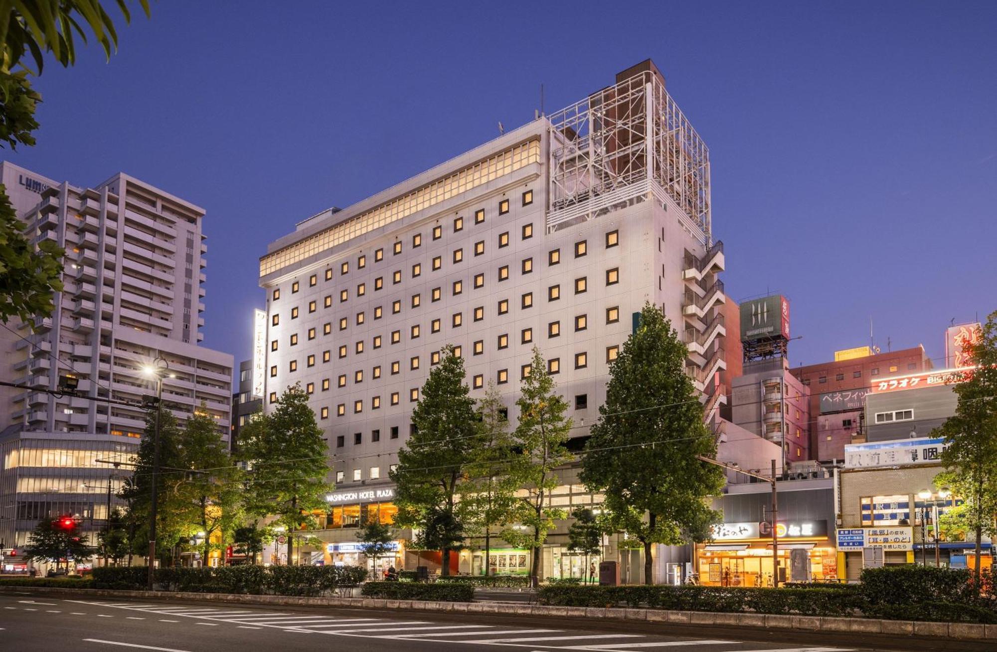 Okayama Washington Hotel Plaza Exterior foto